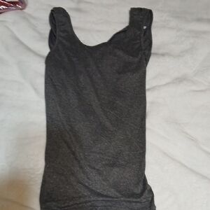 Everyday Scoop Neck Tank Top in Dark Charcoal